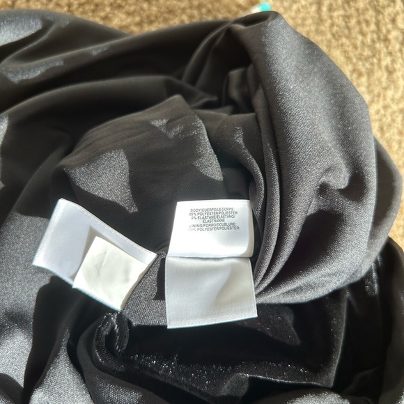 NWT Anne Klein One-Shoulder Velvet Jumpsuit - Picture 7 of 8